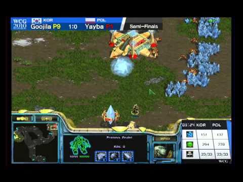 [2010 GF]Starcraft: Semi-Final/Set 2- Goojila(KR) vs. Yayba(PL) /KOREAN