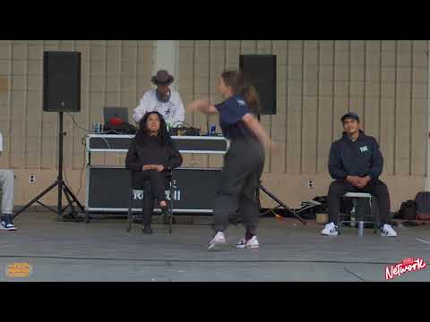 Redux Vs Marta - B-Girl Semis  - Back 2 School Cypher - Kids Breaking League - B-Boy Network