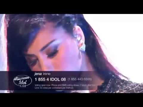American Idol Jena Irene Crushes Creep By Radio Head Season 13