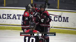 Merrimack Highlights vs. Northeastern (022120)