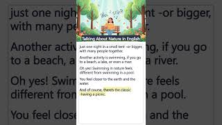 Talking About Nature in English | Easy English Conversation for Beginners | Daily English