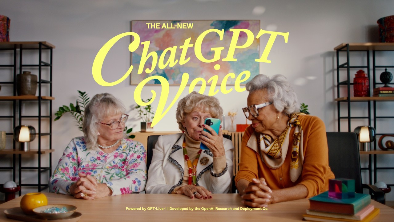 This is the new ChatGPT Voice, powered by GPT-Live - OpenAI Youtube