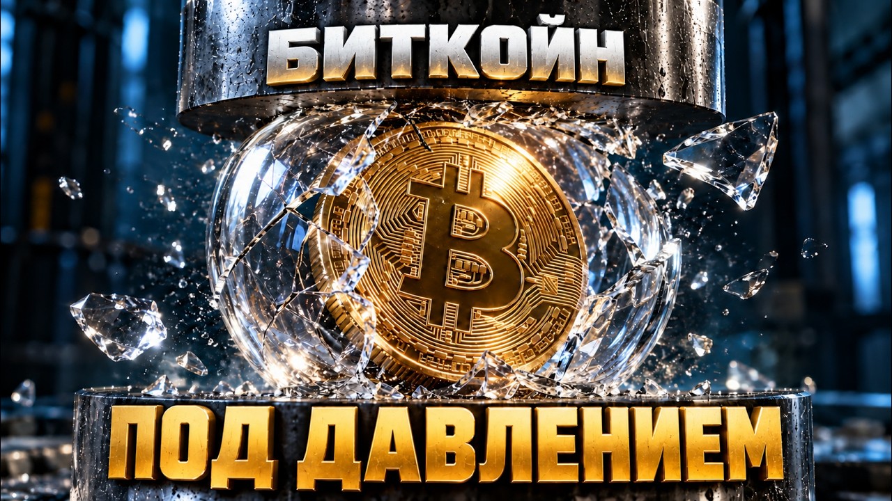 Биткоин под давлением...