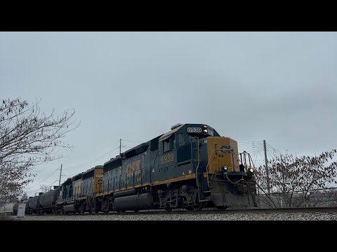 CSX GP40-2s 6939 & 6900 Leads Local L665-02 on 2/2/23