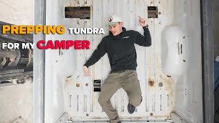 Prepping My Tundra for a Truck Camper - Fixing the RUST