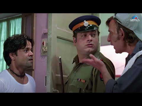 राजपाल यादव ने पुलिस के सामने की पागलपन भरी हरकतें | Akshaye Khanna | Aftab | Rimi Sen | Hungama