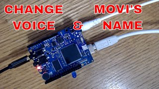 How To Give MOVI A New Name And A New Voice - Arduino Voice Control Shield For Beginners