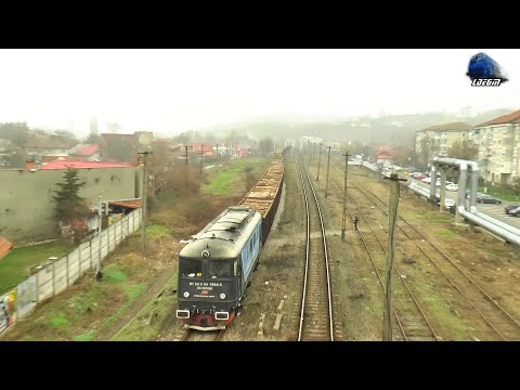 GM 64-1357-4 & Fluieroasa 60-1564-3 Whistle Locomotive in Oradea - 18 December 2020