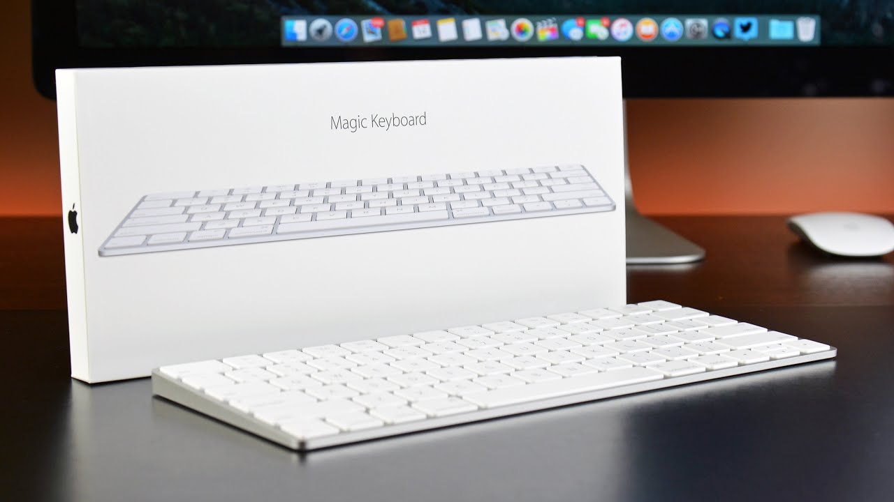 Клавиатура Apple Magic Keyboard with Numeric Keypad Bluetooth MQ052RS/A серебряная