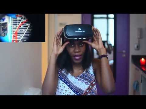 Funny First VR Headset Experience