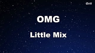 OMG - Little Mix Karaoke【With Guide Melody】