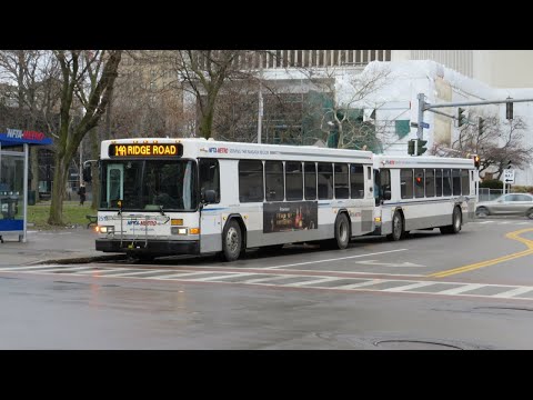 NFTA METRO RIDE ROUTE 32 INBOUND BUS 2507 - 2005 GILLIG ADVANTAGE