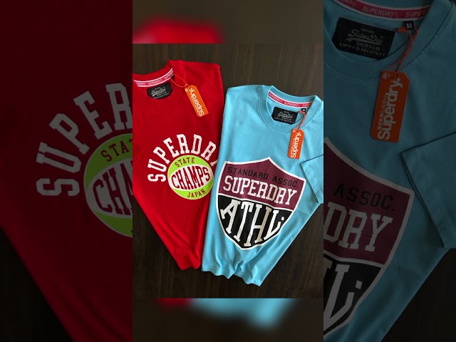 Vídeo relacionado con Superdry, T.Shirt Modern Industry Relaxed tee, M1012139A, Utah Gold, S, Hombre