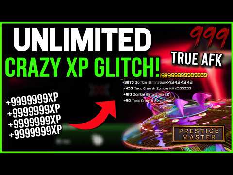 *NEW* AFK UNLIMITED XP GLITCH / CAMO GLITCH BO7! AFTER PATCH TRUE AFK FAST ASAP BO7 ZOMBIES GLITCH
