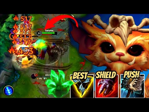 WILD RIFT GNAR TOP | THE BEST COMBAT LATE GAME
