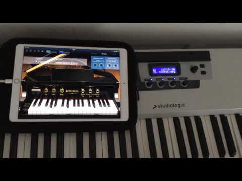 Test dynamic/velocity iVory Piano Korg Module 170628 by Stefan Gisler