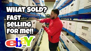 Showing what electronics sell fast for me on eBay!! $2900 on a Sunday