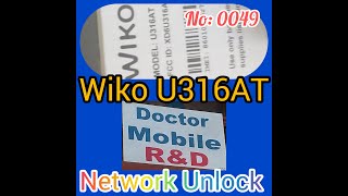 Wiko U316AT Network Unlock Easy Way