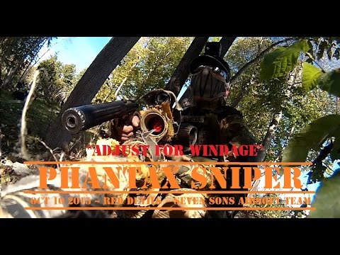 Airsoft Sniper Gameplay - Scope Cam - "Adjust for Windage"