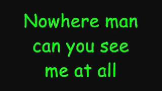 The Beatles Nowhere man lyrics