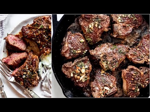 Pan Seared Lamb Chops