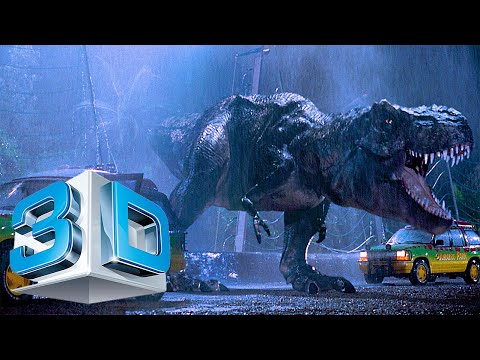 T-Rex Entry Scene (Jurassic Park 3D) ● 7.1 Audio