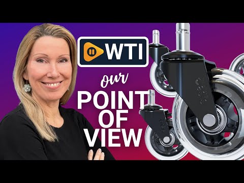 The Original Roller Blade Office Chair Wheels- Only Compatible with IKEA Brand Chairs - Clear - WTI product video review