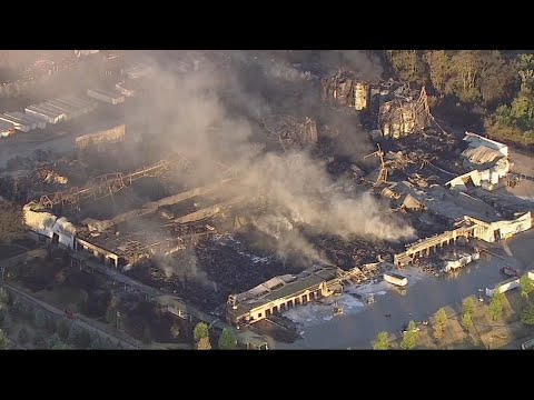 LIVE: Rockton, Illinois chemical plant fire update