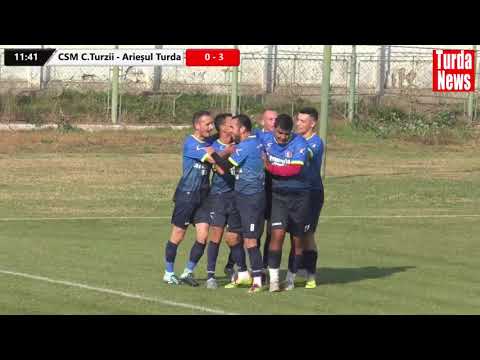 Rezumat: CSM Câmpia Turzii - Sticla Arieșul Turda 1-8 (24.10.2017)