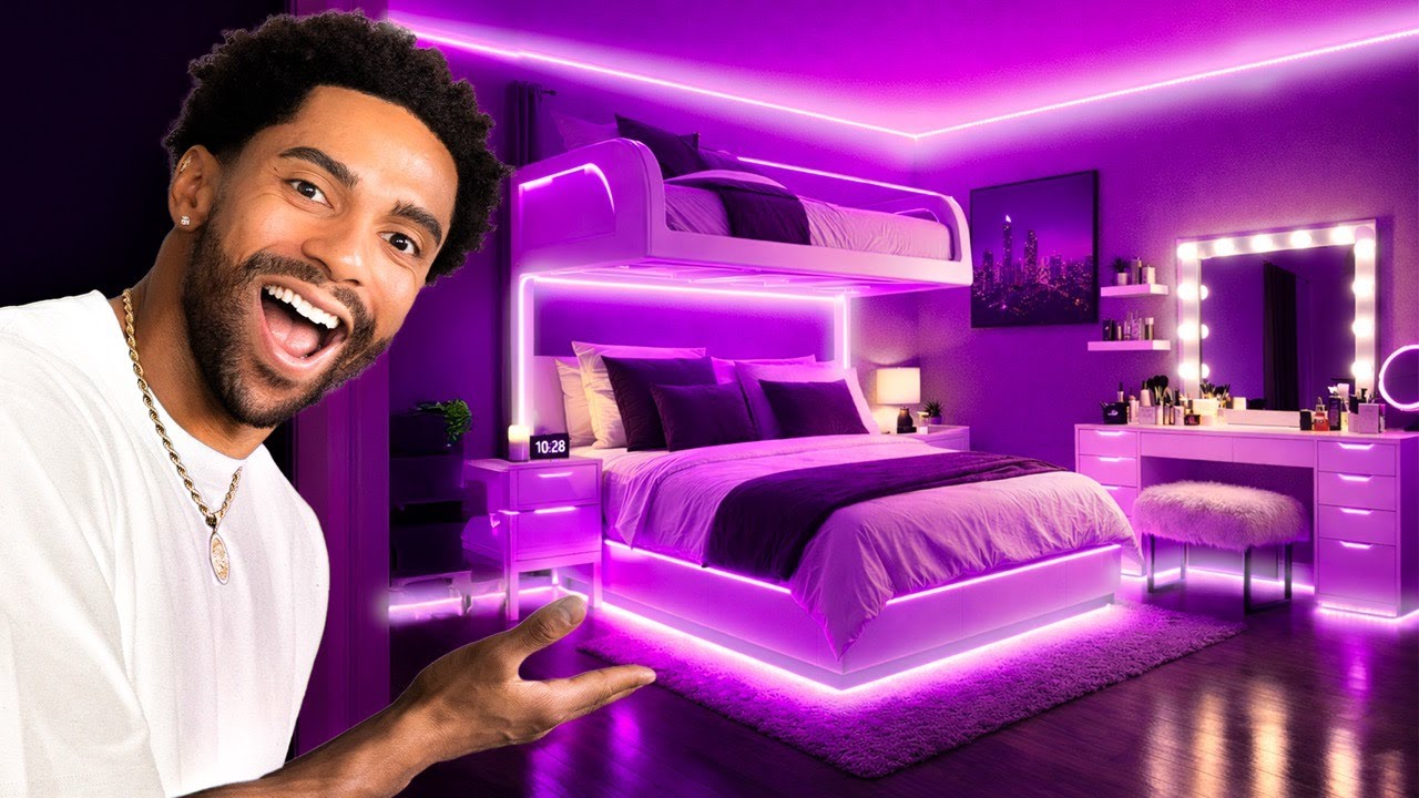 I Surprised My Daughter With Her Dream Bedroom!!