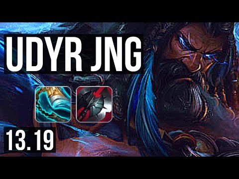 UDYR vs KINDRED (JNG) | 8/0/4, 3.1M mastery, 600+ games, Legendary | BR Challenger | 13.19