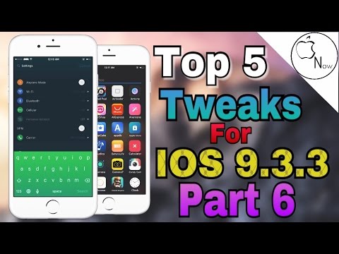 Top 5 Cydia Tweaks For IOS 9.3.3 Jailbreak  Pangu IOS 10 iPhone 7 Music Vevo Unbox Therapy mine