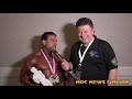 2020 IFBB Pro League Masters Men's Classic Physique Winner Peter Sciallo After Show Interview