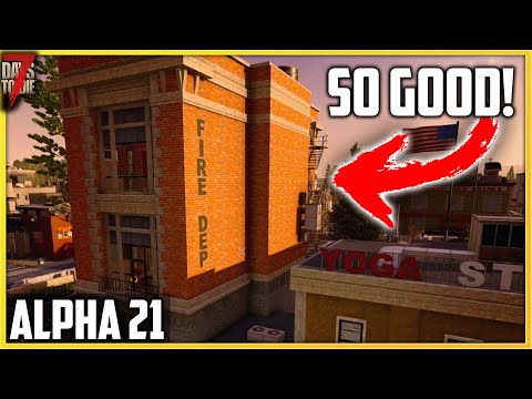 NEW Alpha 21 News -These POIs ARE AMAZING! (Alpha 21 Dev Stream #3 Summary)
