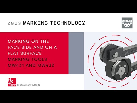 Marking on flat surfaces – zeus Marking Tools in Practice