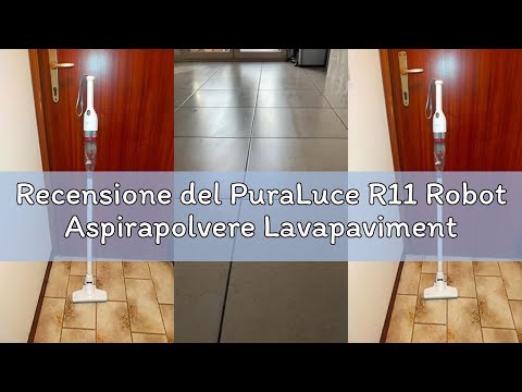 Recensione del PuraLuce R11 Robot Aspirapolvere Lavapavimenti con Mappatura, 20000Pa, Stazione di Au