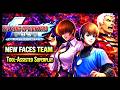 TAS KOF 2002 UNLIMITED MATCH PS2 NEW FACES TEAM CHRIS SHERMIE YASHIRO