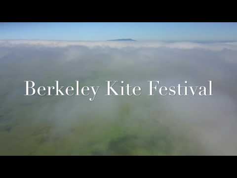 Mavic Pro Kite invasion Berkeley Kit Festival 2017 / music: by Homixide Doody "Forever"