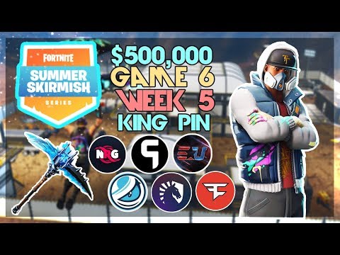 $500,000 🥊King Pin Summer Skirmish🥊 Week 5 Game 6 (Fortnite)