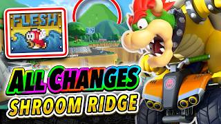 SMB3's Giant Land?! All Changes in Shroom Ridge! | Classics VS Mario Kart 8 ANALYSIS