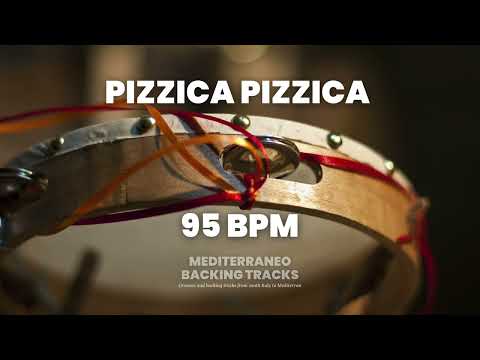 Pizzica pizzica Backing Track || Tamburello Loop - 95 BPM