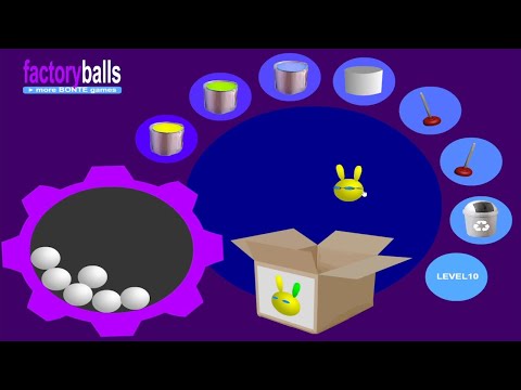 Factory Balls Flash Game - YouTube