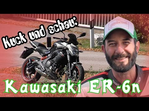 Jens Kuck und die Kawasaki ER 6n ( 48PS möglich )