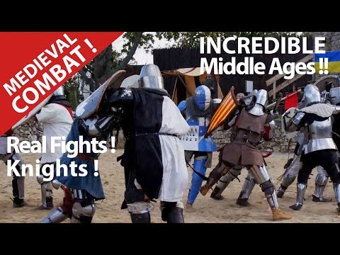 Medieval Combat with Knights ! Battle of the Nations ? Middle ages ! Video