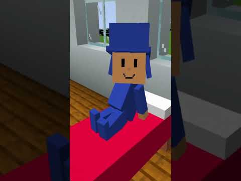 POCOYO ESTA CASTIGADO #shorts #minecraft  #smilingcritters #sprunki #poppyplaytime4