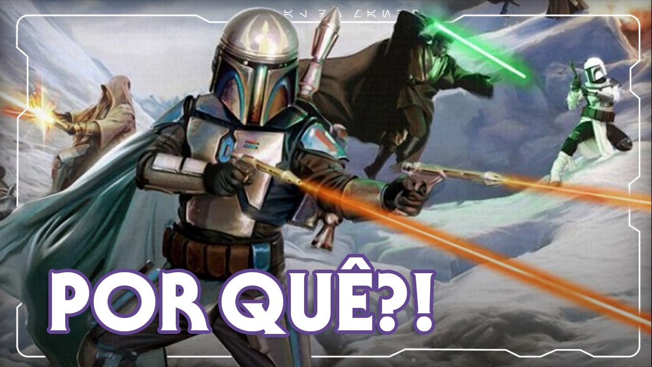 POR QUE OS MANDALORIANOS ODEIAM OS JEDI? | CURIOSIDADES | Canal do Mando