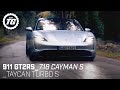 Best of Porsche: 911 GT2RS, Taycan Turbo S, 718 Cayman S | Top Gear