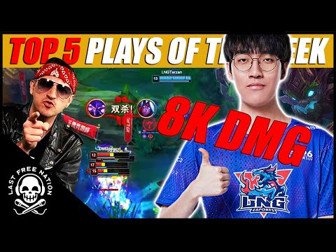 LoL Top 5 Pro Plays of the Week (feat. Gumayusi, Scout, Tarzan, 369, Karsa) | 2023 EP2