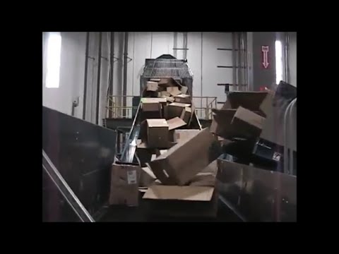 Watch the BloApCo Warehouse / DC Shredder at work at rates up to 8,000 pounds per hour!