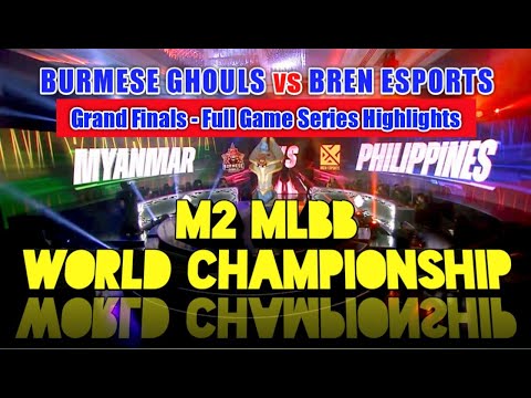 BURMESE GHOULS VS BREN ESPORTS - Full Game Series Highlights | M2 World Champion Grand Finals